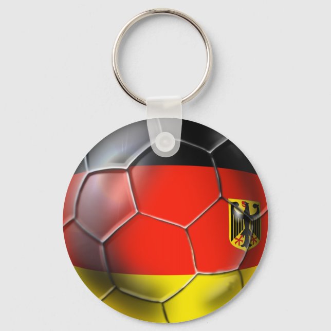 Deutschland Fußball 2010-fotbollsgåvor Nyckelring (Framsida)