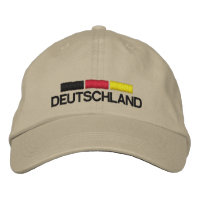 Deutschland Fussball Embroized Cap