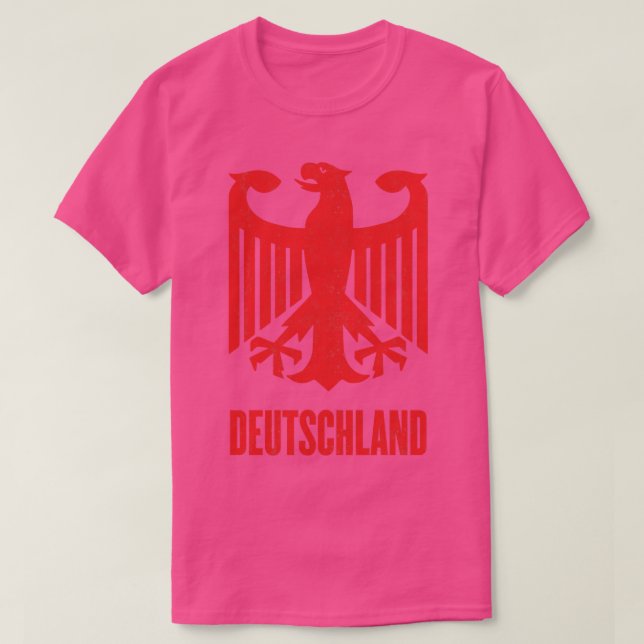 Deutschland German Eagle T Shirt (Design framsida)