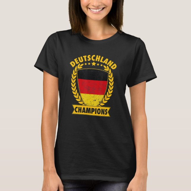 Deutschland Germany T Shirt (Framsida)