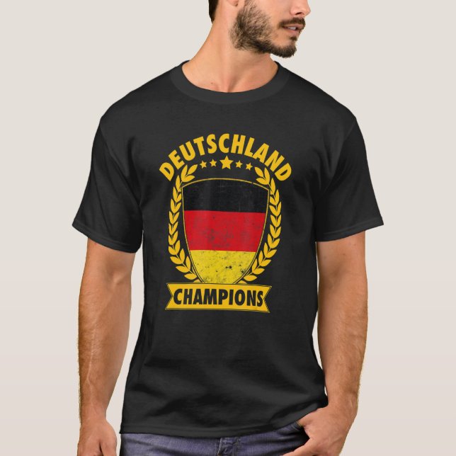 Deutschland Germany T Shirt (Framsida)
