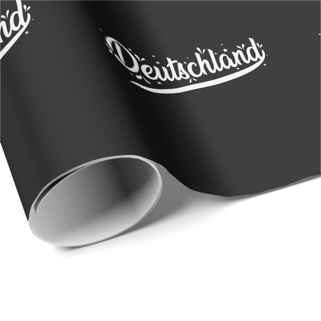 Deutschland in Europa Presentpapper (Rullad Hörn)