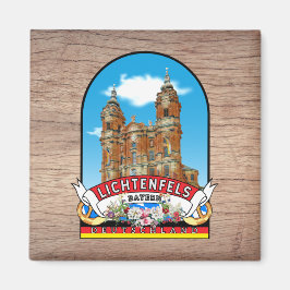 Deutschland Lichtenfels Vintage souvenir Magnet
