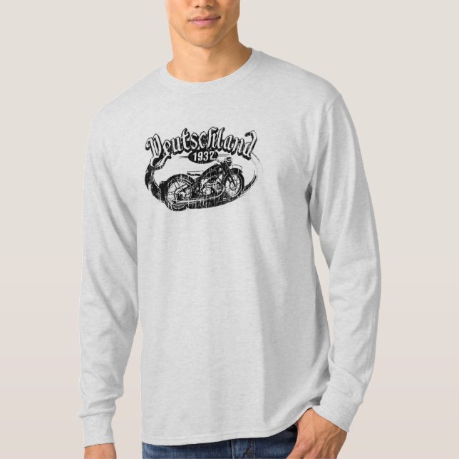 Deutschland Motowear T-shirt (Framsida)