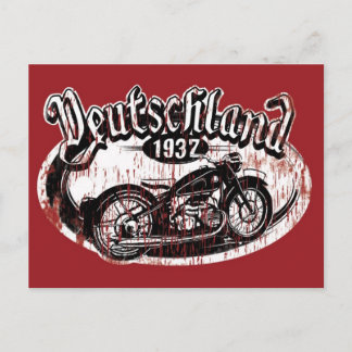 Deutschland Motowear Vykort