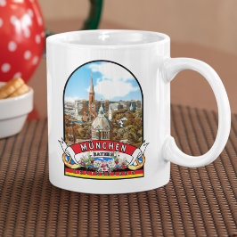 Deutschland München Vintage souvenir Kaffemugg