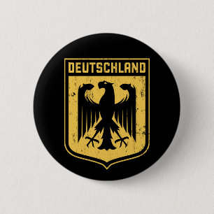 Deutschland örn - tysk vapensköld knapp