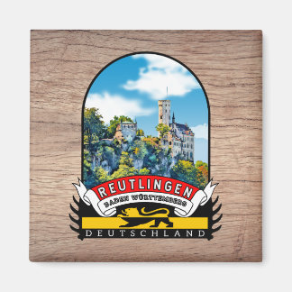 Deutschland Reutlingen Vintage souvenir Magnet