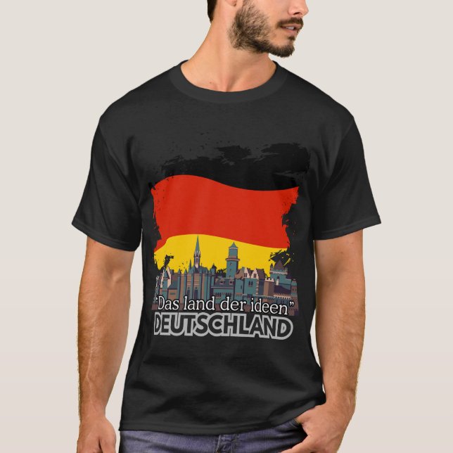 Deutschland T-Shirt (Framsida)