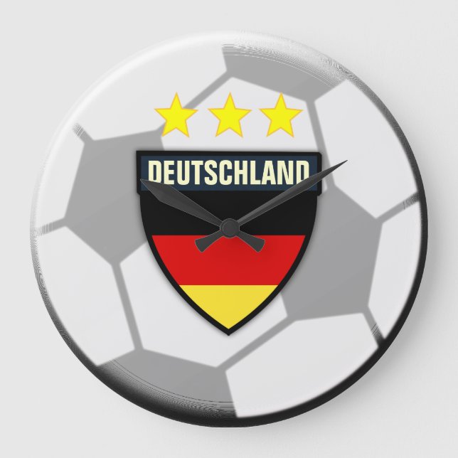 Deutschland Tyskland Ocer Ball Clock Stor Klocka (Framsida)