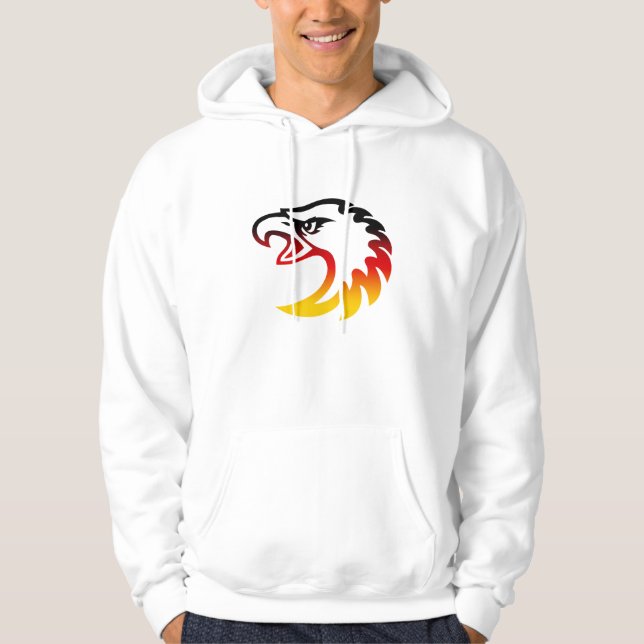 Deutschlandadlerkopf Sweatshirt (Framsida)