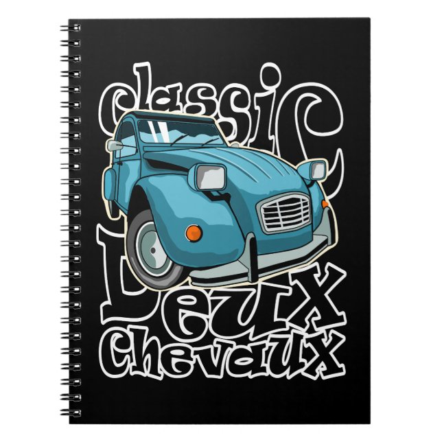 Deux Chevaux Anteckningsbok (Framsidan)