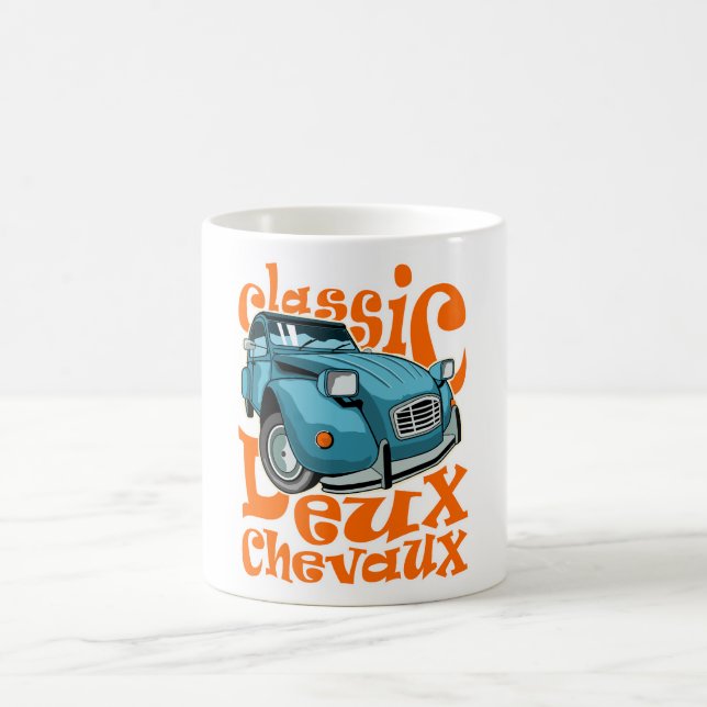 Deux Chevaux Kaffemugg (Center)