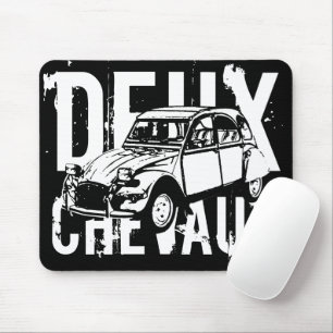 Deux Chevaux Mouse Pad Musmatta