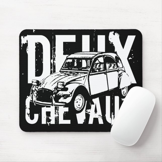 Deux Chevaux Mouse Pad Musmatta (Med mus)