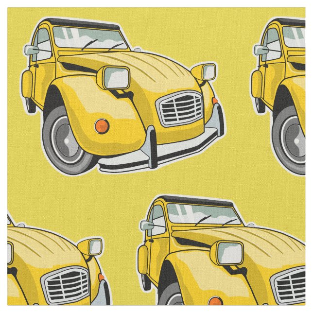 Deux Chevaux Tyg (Närbild)