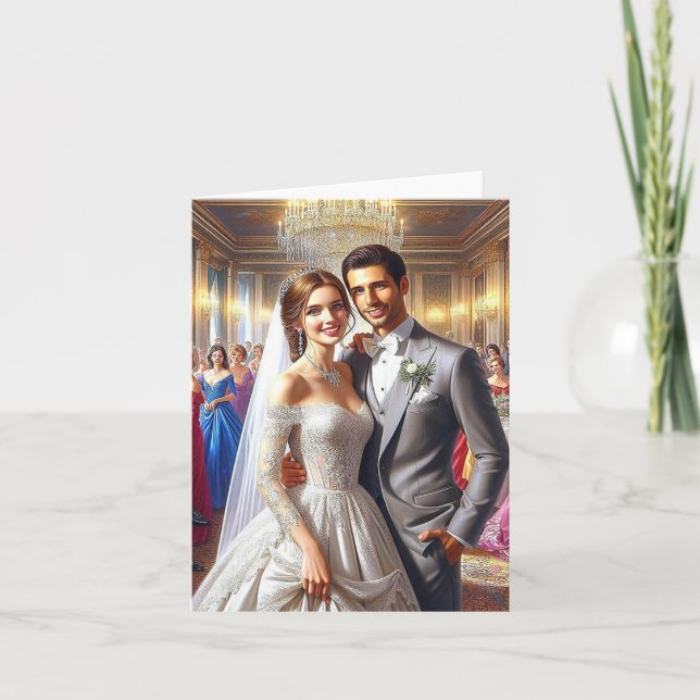 Deux Cœurs Déterminés, carte pour tous Tack Kort (Framsida)