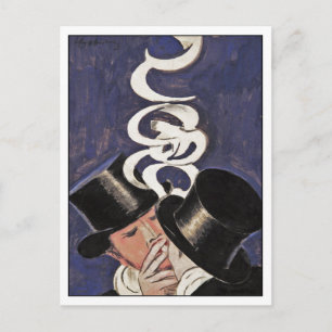 Deux Fumeurs av Cappiello Vykort