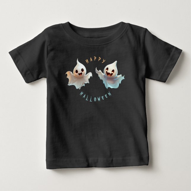DEUX FUN GHOSES T SHIRT (Framsida)