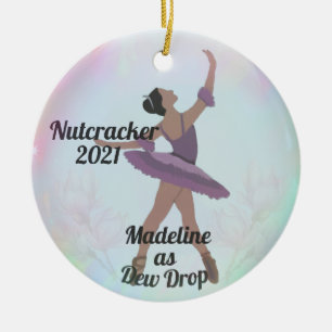 Deva Drop/Flower Fairy Nutcracker Ornament