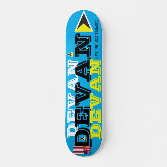 DEVAN 7 3/4-tums Skateboard-däck Mini Skateboard Bräda 18,5 Cm (Framsida)