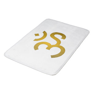 Devanagari Om Badrumsmatta