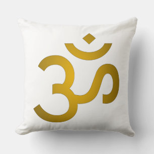 Devanagari om kudde