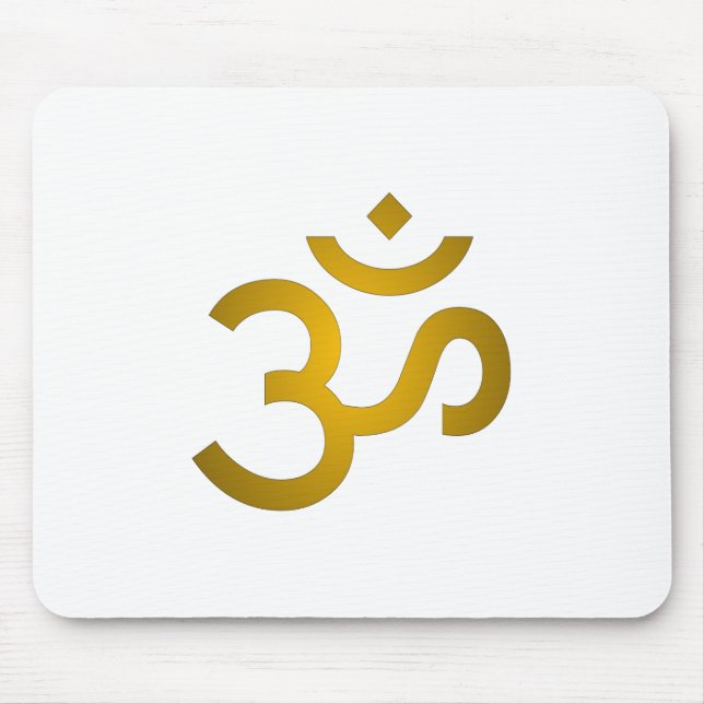 Devanagari Om Mouse Pad Musmatta (Framsidan)