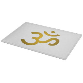 Devanagari om - White