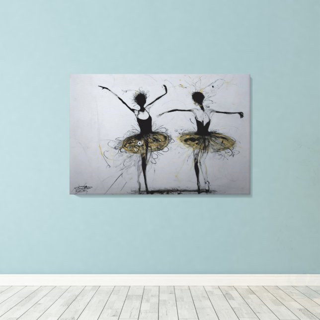 Devant et Derriere Canvastryck (Insitu (trägolv))