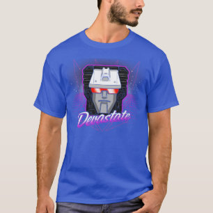 Devastate 80s Villain Robot G1 toon Meme T Shirt