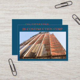 Developer Architect remodel Byggnad Construction Visitkort