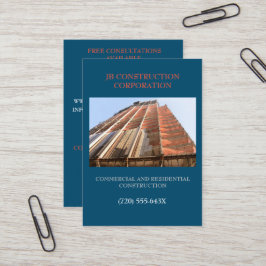 Developer Remote Consultant Byggnad Construction Visitkort