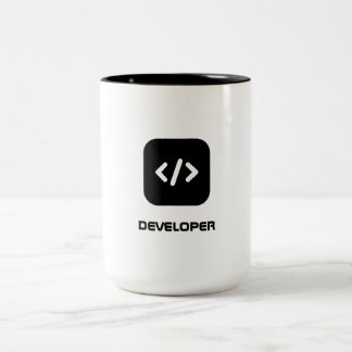developer Två-Tonad mugg
