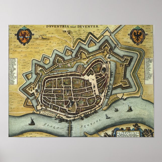 Deventer - 1652 poster (Framsidan)