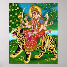 Devi Durga Photo Poster