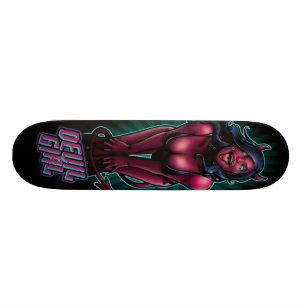 Devi flickaSkateboard Mini Skateboard Bräda 18,7 Cm