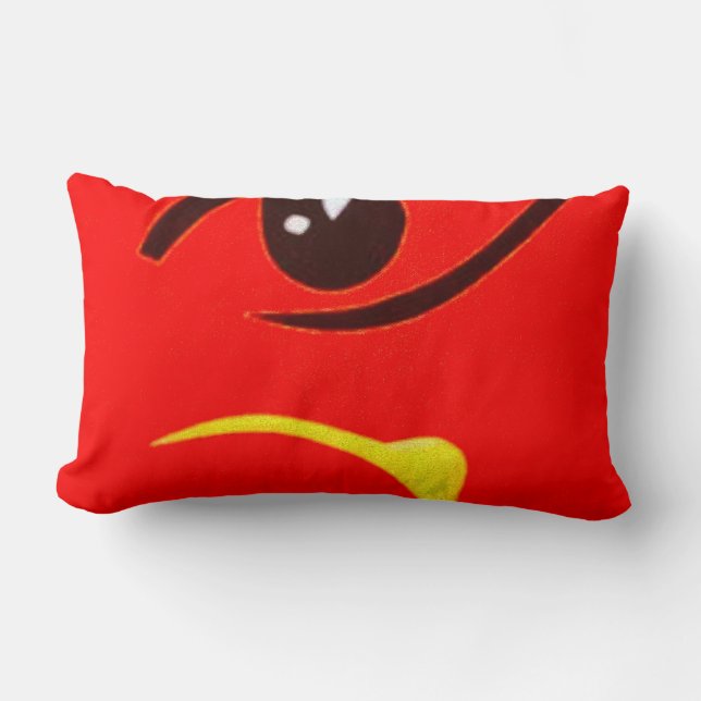 Devi maa in red lumbarkudde (Framsida)