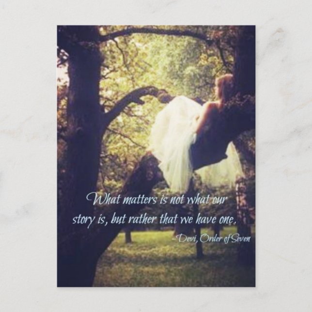 Devi-offert, vykort (Framsida)