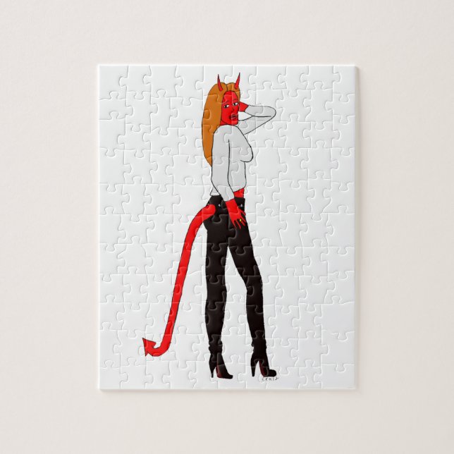 devil girl     pussel (Vertikal)