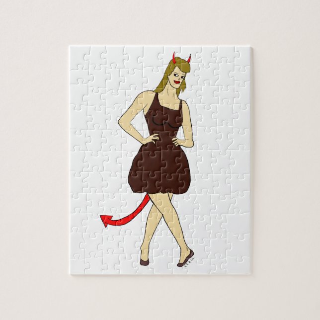 devil girl     pussel (Vertikal)