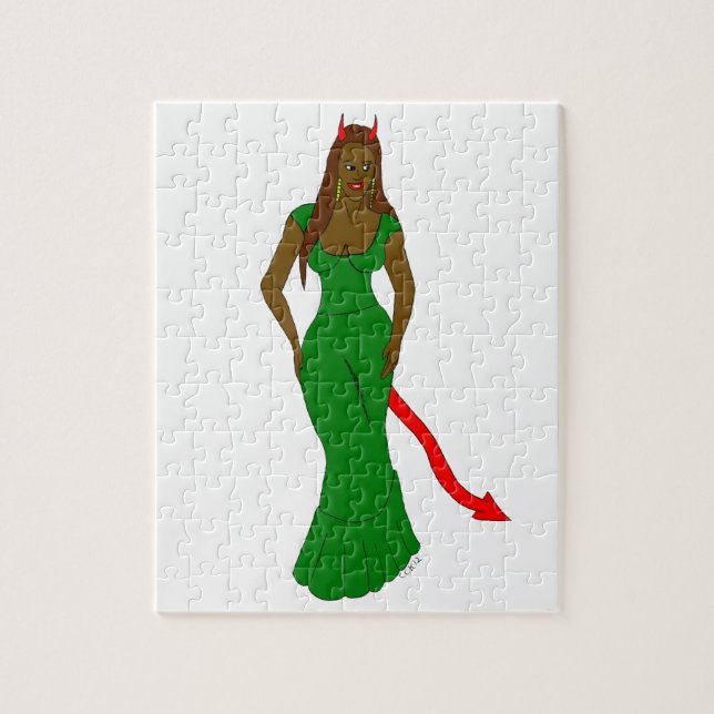 devil girl    pussel (Vertikal)