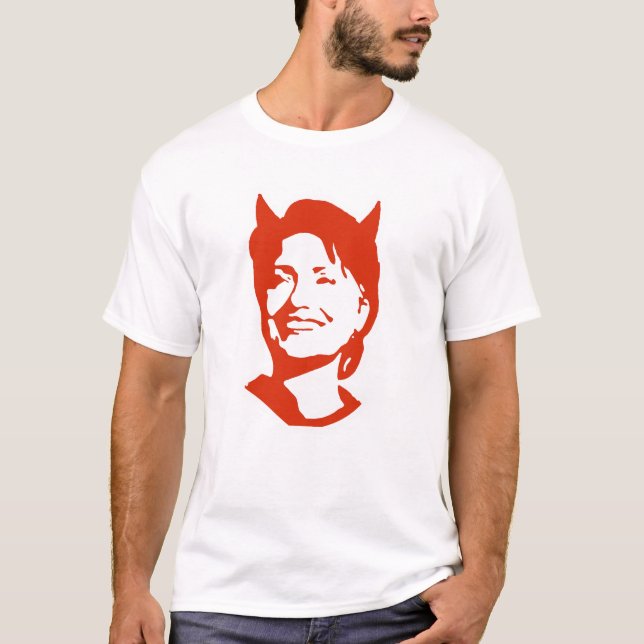 devil_hillary t-shirt (Framsida)