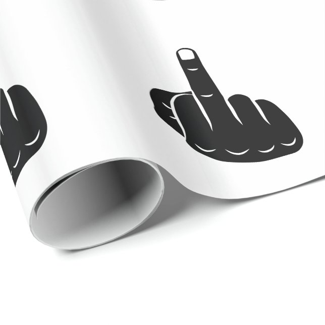 Devil Horns sign language pictogram for rock music Presentpapper (Rullad Hörn)