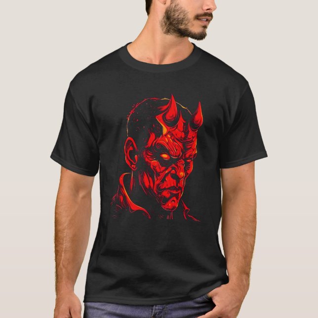 Devil Red T Shirt (Framsida)