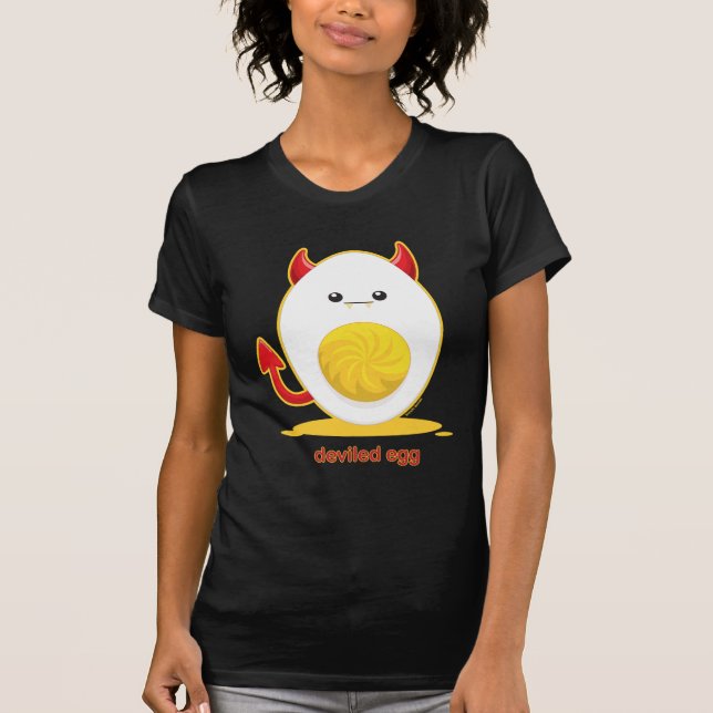 Deviled ägg t-shirt (Framsida)