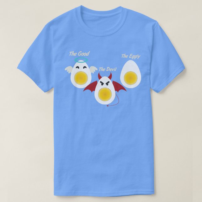 Deviled Egg Costume Funny Joke Halloween Kärlek Eg T Shirt (Design framsida)