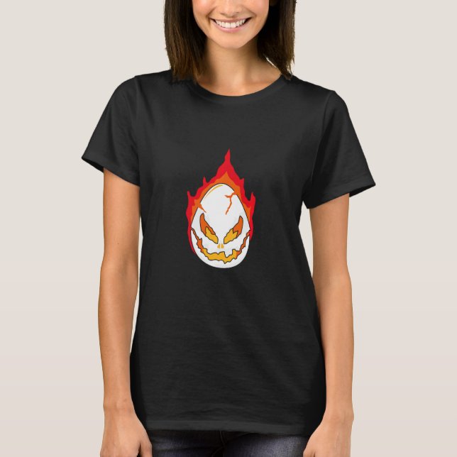 Deviled Egg Costume Funny Joke Halloween Kärlek Eg T Shirt (Framsida)