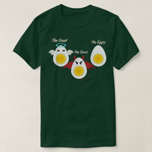 Deviled Egg Costume Funny Joke Halloween Kärlek Eg T Shirt (Design framsida)