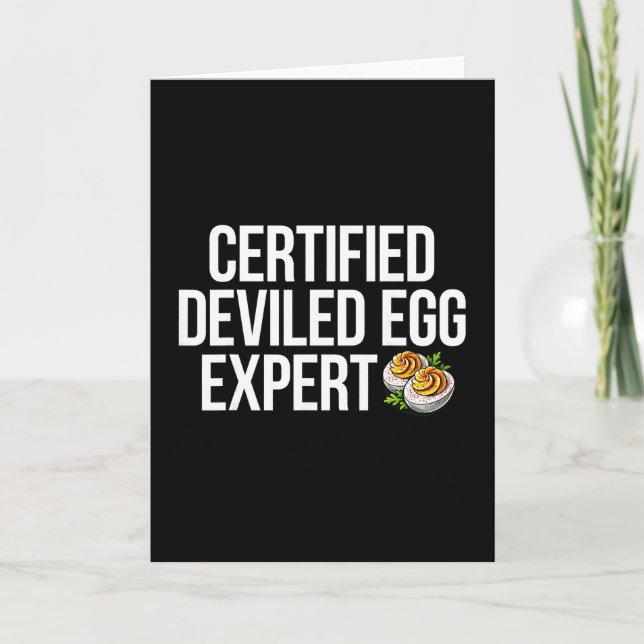 Deviled Egg Expert  Kort (Framsida)